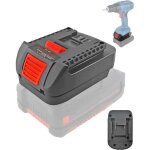 Adaptateur batterie einhell 18v power x - change vers bosch professional 18v system outil �lectrique