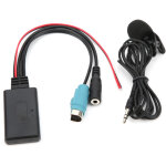 Adaptateur bluetooth 5. 0 aux pour autoradio alpine avec micro