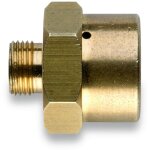 Adaptateur pour bouteille de gaz oxygene filetage m12  m10 kemper