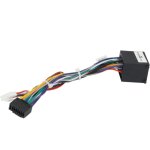Adaptateur de cble de faisceau de cbles d'alimentation 16 broches pour autoradio android e46 / e39 ...