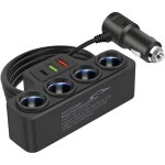 Adaptateur chargeur de voiture usb rapide, adaptateur chargement tlphone portable vhicule, chargeur ...