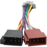 Adaptateur de connecteur de faisceau de cblage iso pour harnais radio st�r�o de voiture pour cble r�cepteur ...