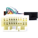 Adaptateur connecteur radio iso cube pour honda, suzuki, fiat, acura, nissan, opel