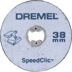Adaptateur ez speedclic + 2 disques  trononner - dremel