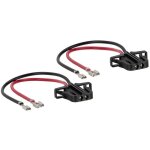 Adaptateur faisceau haut - parleur compatible avec seat skoda vw - 2x -