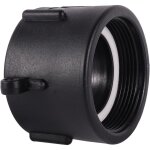 Adaptateur ibc 60 mm filetage grossier � 2 , adaptateur robinet tuyau arrosage, raccord cuve 1000 litres, ...