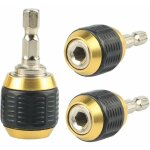 Lucky - 88 - adaptateur mandrin de perage escamotable - poigne hexagonale 1 / 4', 3 pices