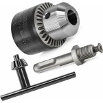 Adaptateur de mandrin sds - plus 1, 5 - 13 mm 1 / 2 - 20 unf � cl�, adaptateur de mandrin