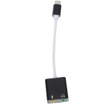Adaptateur micro usb c carte son externe 7. 1 avec jack 3. 5mm pour casque