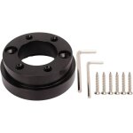 Adaptateur de moyeu de volant, plaque d'adaptation de volant de 70 mm en alliage d'aluminium pour volant ...