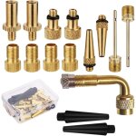 Adaptateur de pompe � v�lo en laiton adaptateur de pompe � v�lo en laiton ? ensemble d'adaptateurs de ...