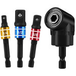 Adaptateur porte douilles 1 / 4' 3 / 8' 1 / 2' ouylaf adaptateur porte douille pour visseuse � choc