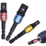 Adaptateur porte douilles 1 / 4  3 / 8  1 / 2  adaptateur porte douille pour visseuse � choc adaptateur ...
