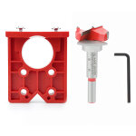 Adaptateur de rail de guidage pour le travail du bois, outil de per�age pour charni�res de 35 mm, gabarit ...