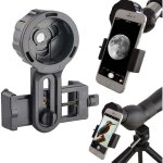 Adaptateur tlphone pro pour jumelles, monoculaires, tlescopes et microscopes. compatible avec n'importe ...