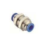 Adaptateur de travers�e de cloison rs pro pmm 1 x 6 mm push - in, entr�e 1 x ( prix pour 1 )