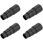 Adaptateur de tuyau d'aspirateur universel 4 pièces pour convertisseur de tuyau d'aspirateur accessoire ... Adaptateur de tuyau d'aspirateur universel 4 pièces pour convertisseur de tuyau d'aspirateur accessoire ...
