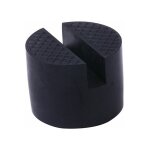 Alovez - adaptateur universel en caoutchouc noir pour cric de sol, mesurant 5x5x3, 8 cm -