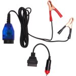 Adaptateur universel de cble d'alimentation de secours pour vhicule, conomiseur de donnes de mmoire ...