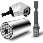 Adaptateur universel pour perceuse lectrique  douille  cliquet de 7 mm  19 mm et tournevis lectrique ...