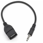Adaptateur usb vers jack de usb 2. 0  3, 5 mm mle auxiliaire prise audio stro convertisseur usb jack ...