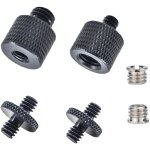 [jamais utilis�]adaptateur de vis de cam�ra filetage 1 / 4  m�le � 3 / 8  femelle et 3 / 8  m�le � 1 ...