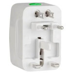Adaptateur de voyage universel portable - chargeur secteur multifonction pour t�l�phone et appareil photo ...