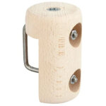 Adapteur sommier � lattes �trier, h�tre brut, d 55 mm, h 95 mm