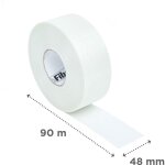Fibatape perfect finish - bande  joint autocollante pour plaque de pltre 48 mm x 90 m - adfors