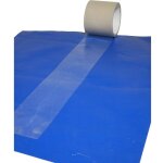 Adhésif transparent 200mm x 20m pour réparation bâche Adhésif transparent 200mm x 20m pour réparation bâche