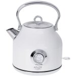 Adler ad 1346b bouilloire avec thermom�tre 1, 7 strix - puissance 1850 - 2200w - coloris blanc