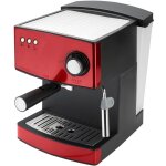 Adler - ad 4404r machine � espresso automatique 15 bars 1, 6 l, buse vapeur � lait chauffe - tasses 850w ...