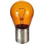 10 ampoules py21w 12v monofil ambre