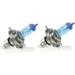 2 ampoules diamond xenon - h4 12v 55w 4400k - p43t - homologuees