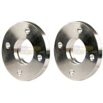 Adnauto - 2 elargisseurs de voies 5x112 20mm compatible avec audi seat skoda vw avec visserie conique ...