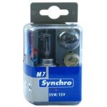 Coffret d'ampoules h7 55 w - 12v - 9 pieces