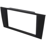 Adnauto - facade autoradio 2din ka126b compatible avec audi a4 b5 noir