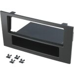 Facade autoradio fa147a compatible avec ford mondeo 03 - 07 visteon 1din - anthracite