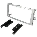 Adnauto - facade autoradio fa470 compatible avec toyota verso 09 - 18 - argent 2din