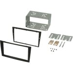 Adnauto - kit 2din autoradio ka100kb compatible avec opel agila combo corsa omega b vivaro - noir