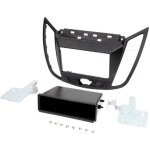 Adnauto - kit facade autoradio ka460b compatible avec ford c - max ap10 - gris fonce 2din vp