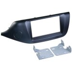 Adnauto - kit support autoradio 2din compatible avec kia ceed ap12 noir mat