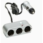 Multiprise allume - cigare 3 sorties - 12v