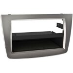 Adnauto - support autoradio compatible avec alfa romeo mito 08 - 13 - argent