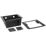 Adnauto - support installation autoradio 2din universel noir