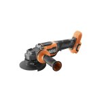 Aeg - meuleuse 125mm 18v brushless 'full security', 9000 tr / min, poign�e antivibrations, interrupteur ...