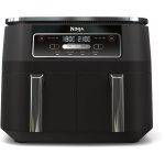 Af200eu friteuse double 7, 6 l autonome 2400 w friteuse � air chaud noir - ninja