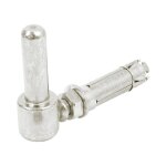 Afbat - gond � visser + cheville finition: zingu� blanc - diam�tre x longueur (mm): diam�tre x longueur ...