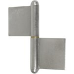 Jardinier massard paumelle de grille � souder hauteur (mm): hauteur (mm) : 80