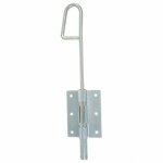 Verrou baonnette  visser zingu blanc afbat dim (mm): 18x600